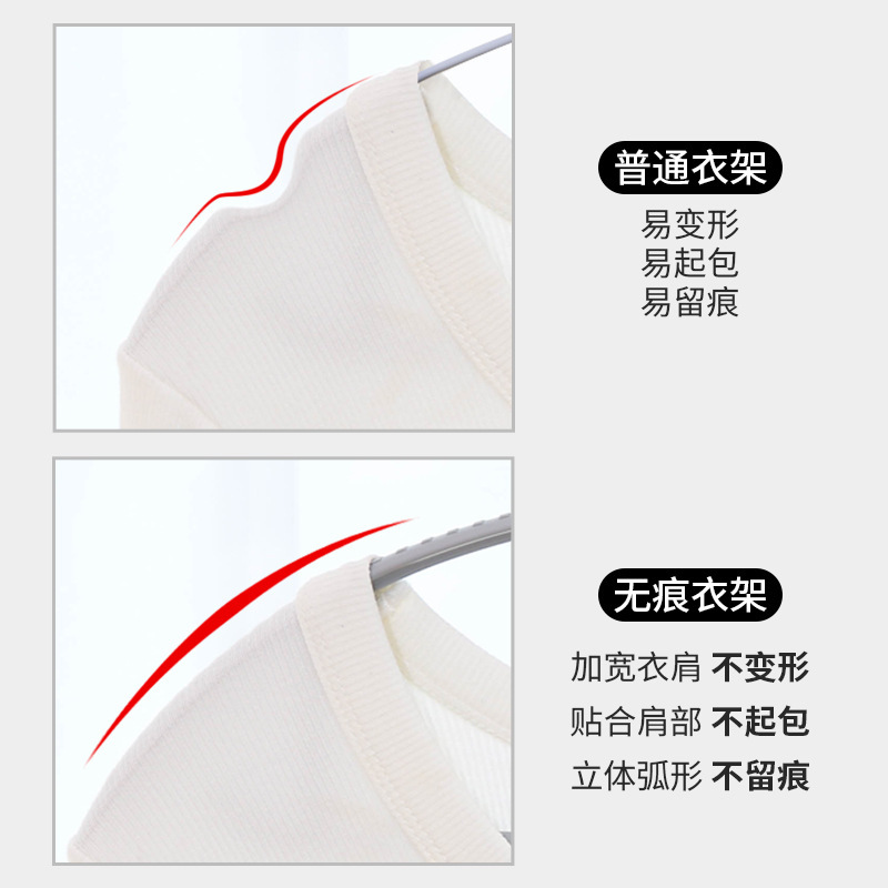 德国品质防滑无痕衣架家用挂衣撑子收纳晾衣服吊挂防肩角晾衣架子