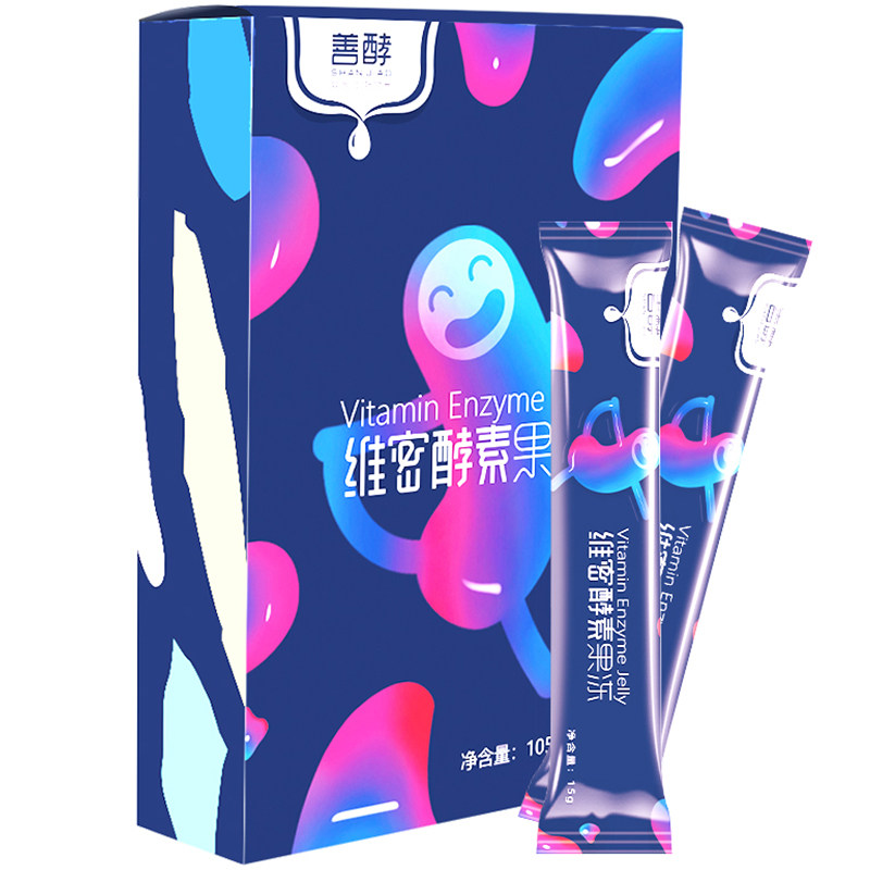 善酵酵素果冻水果蔬植物孝素正品 善酵酵素