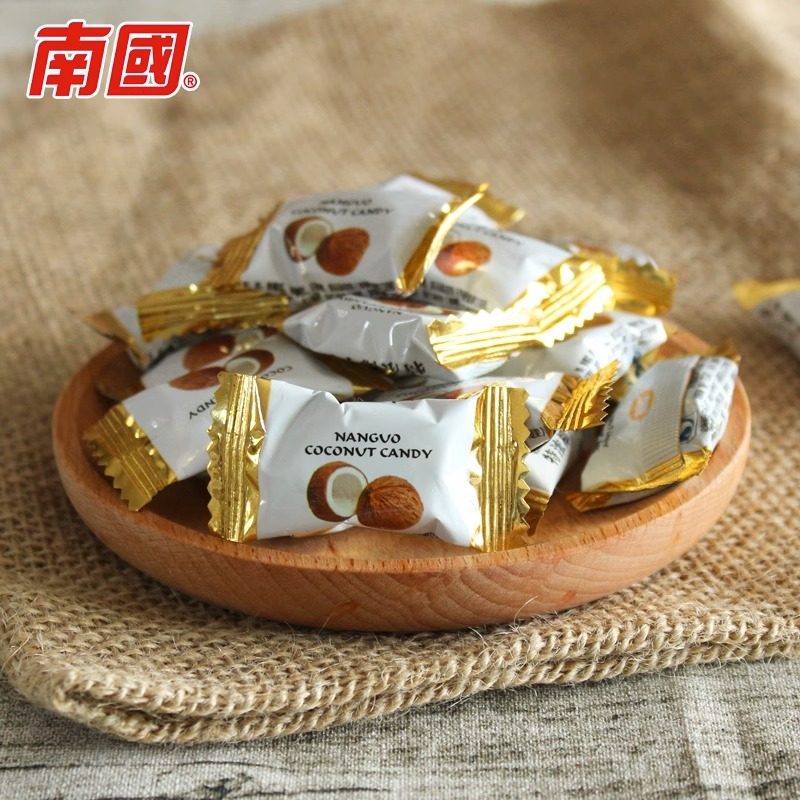南国特浓椰子糖200g正宗海南特产椰奶特制香浓老包装传统糖果零食,淘宝优惠券,粉丝福利购,淘宝优惠卷