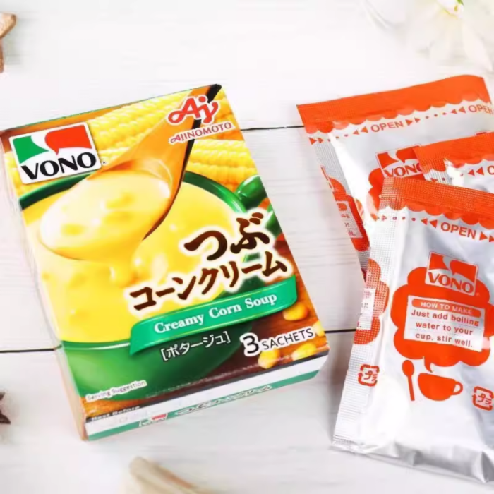 24/10/3 临期 日本 味之素（Ajinomoto）VONO速食浓汤汤粉包3口味 - 图2