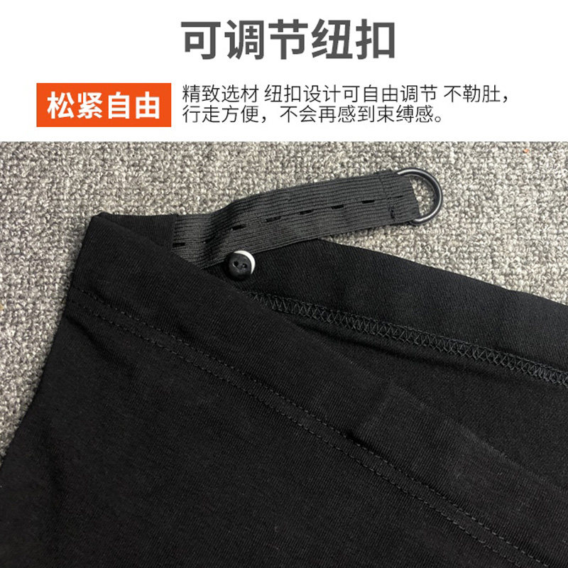 孕妇裤外穿黑色紧身九分小打底裤 彩蓝诗孕妇打底裤