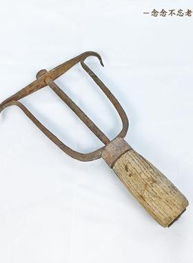 民俗怀旧老物件老式纺车织布机摆件老式纺线怀旧手摇工具影视道具