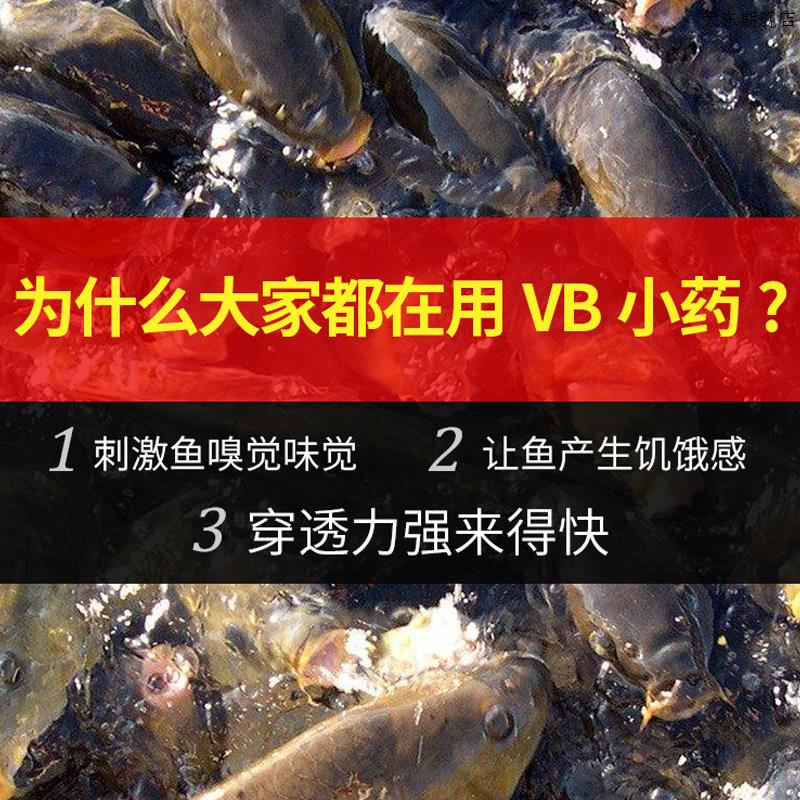 鱼浪鱼饵VB来得k快鲫来得快鲤野钓泡米配方打窝料小药添加剂诱食 - 图0