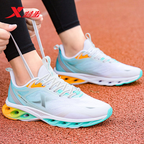 特步减震旋7代pro跑鞋男鞋运动鞋冬季透气网面鞋子官方旗舰跑步鞋 - 图1