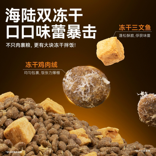 【尝鲜】领先海陆双拼2.0猫粮试吃鸡肉三文鱼益生菌成幼猫主粮 - 图3