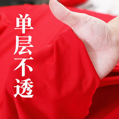 高弹力氨纶牛奶丝布料四面弹婚庆纱幔装饰沙发套吊带舞蹈服装面料 - 图3