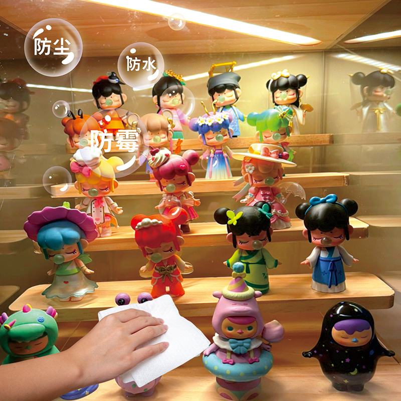 Pop Mart storage display acrylic with light