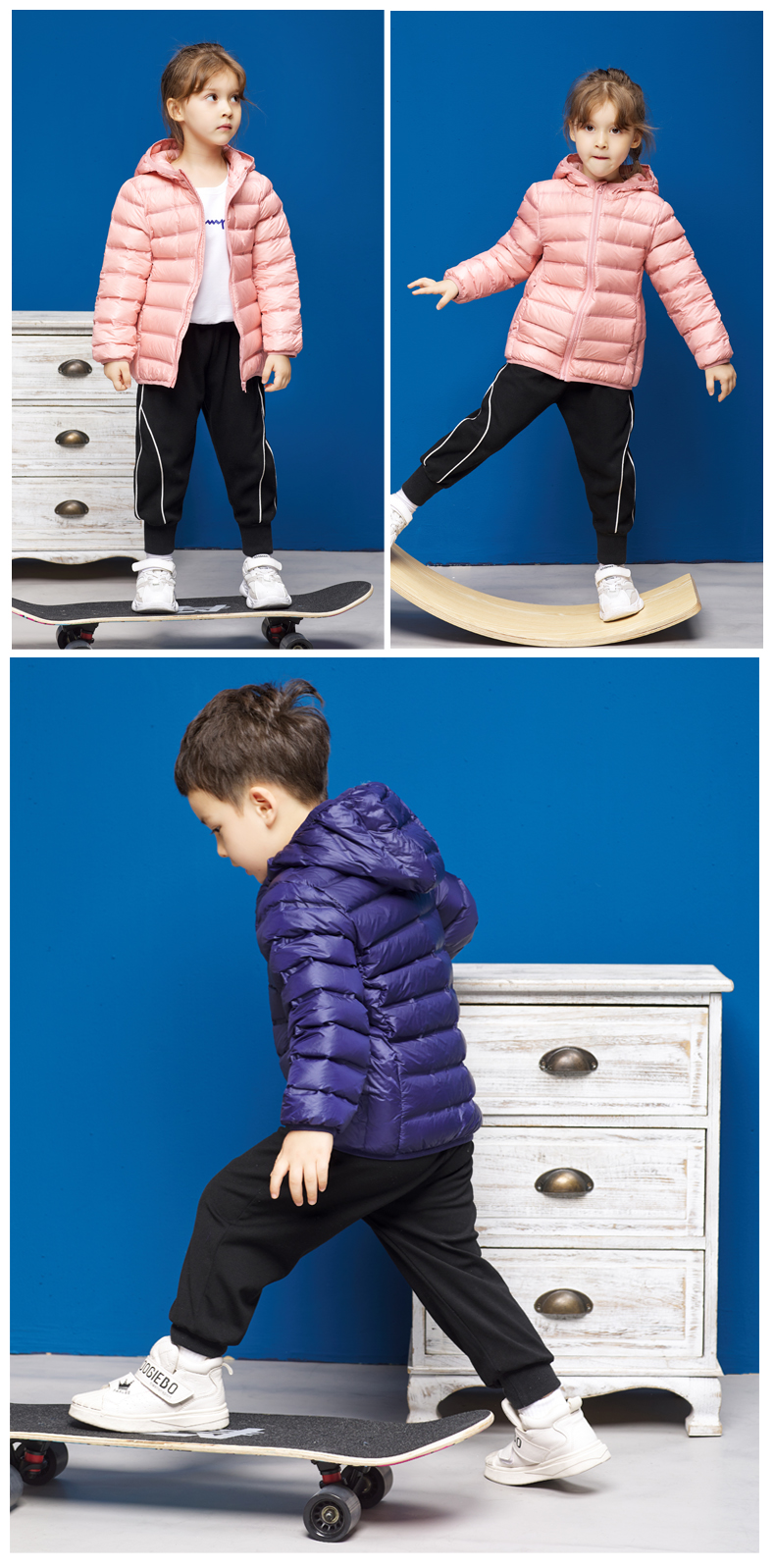 雅鹿儿童轻薄羽绒服2025新款童装男童女童宝宝中小童婴儿冬装外套,淘宝优惠券,粉丝福利购,淘宝优惠卷