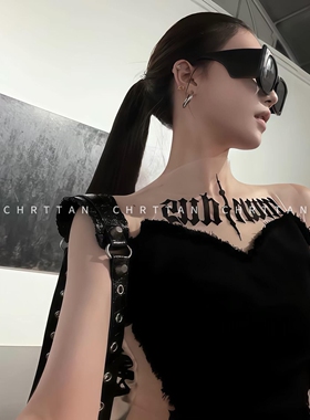 CHRTTAN 自带大牌气场！26ss 个性蝴蝶形大框防晒遮阳墨镜 男女