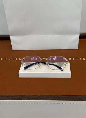 CHRTTAN 简约轻奢风！26ss 日系金属三角方框防晒遮阳墨镜 男女