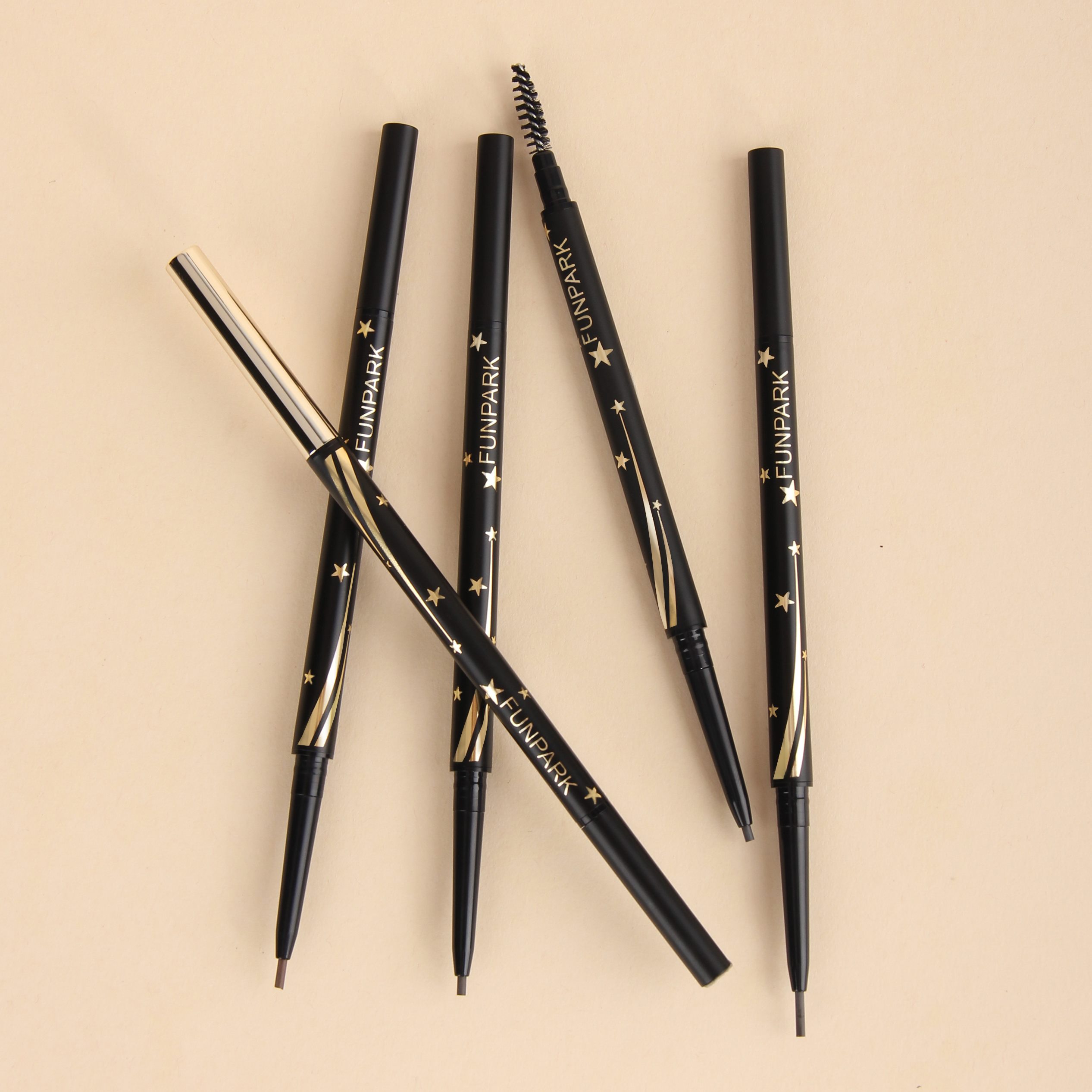 funpark旗舰店Funpark超细头极细眉笔不脱色持久防水自然初学者防汗细芯女正品2