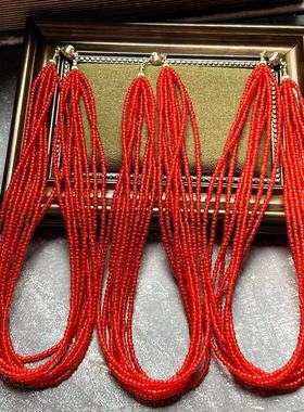 琉璃中古vintage意大利老奶项链