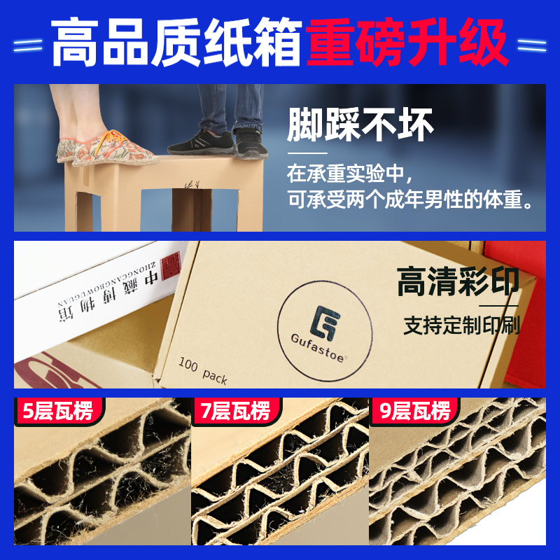 空调洗衣机冰箱纸箱子搬家物流家具二手家电打包装特硬超大号定制