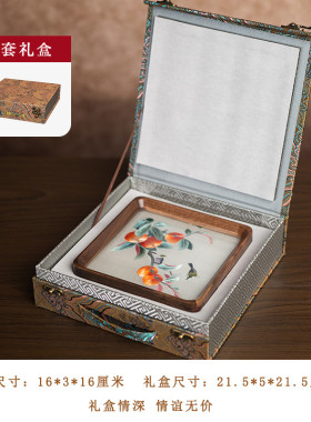 苏绣摆件双面绣非遗工艺品中式刺绣摆台家居装饰特色商务纪念礼物