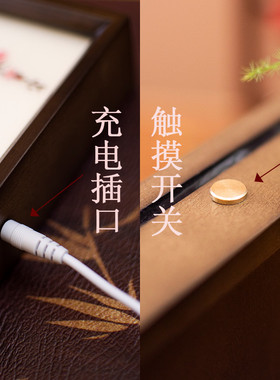 苏州刺绣摆件创意台灯苏绣熊猫中式摆台装饰礼品床头灯商务送老外
