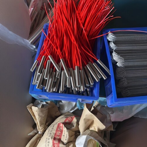 包装机加热管9.8*30打码机墨盒电热管6×30单头发热管110V加热棒 - 图1