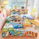Crayon Shin-shin-skin-friendly four-piece set cartoon skin-friendly soft sheets and quilt cover for children's summer breathable bed three-piece hot style