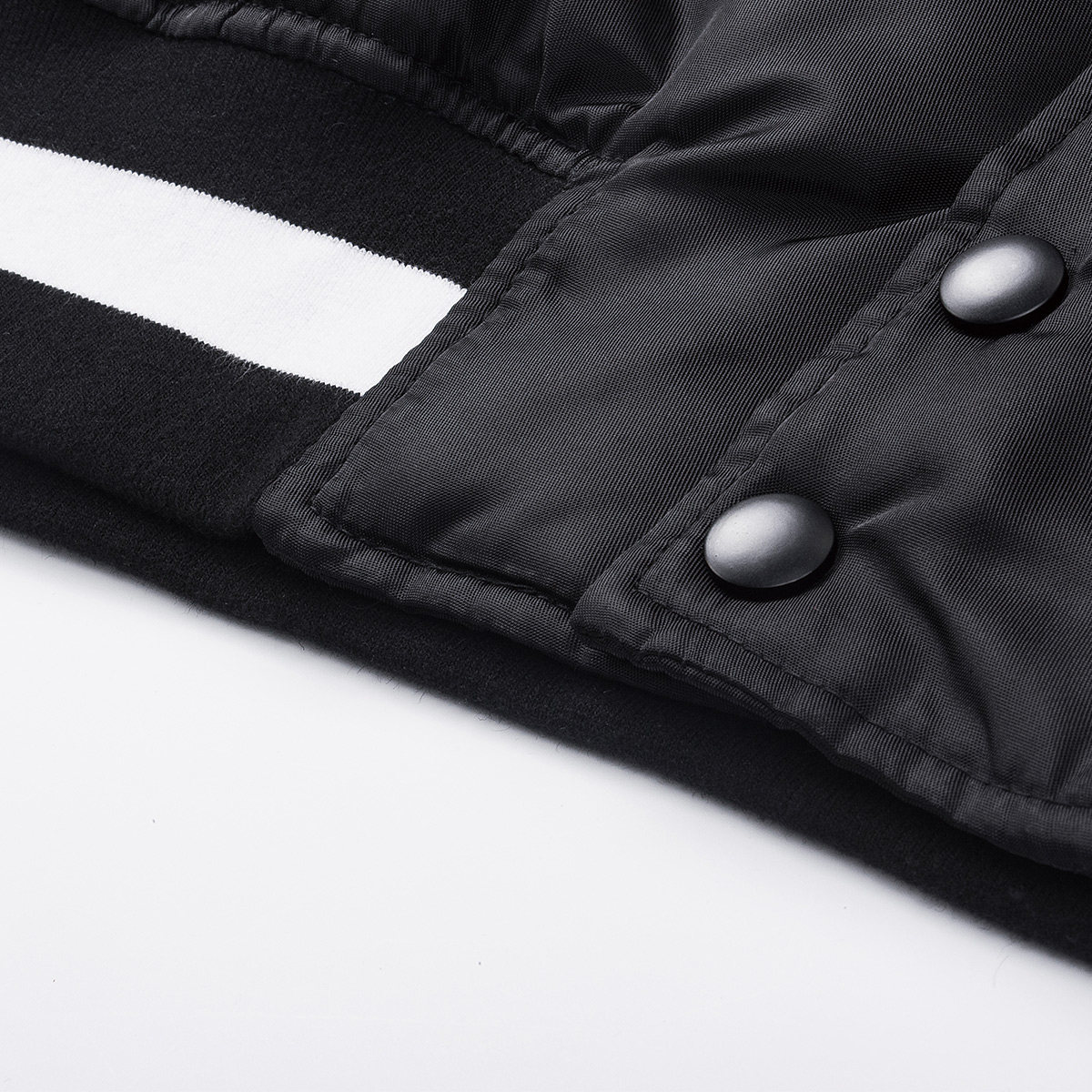 Winter fleece jacket hooded baseball uniform men's cotton coat
