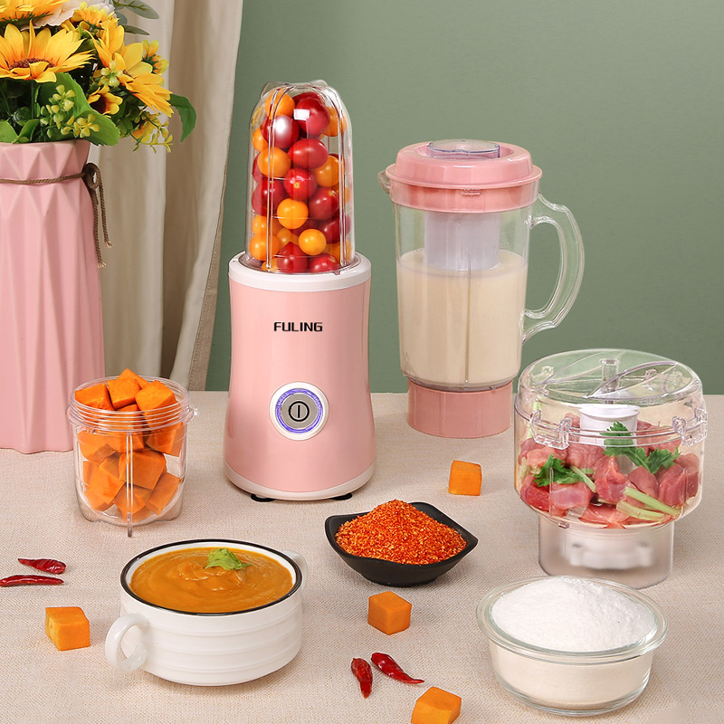 欧格利旗舰店辅食机婴儿家用小型宝宝料理机打泥搅拌榨汁研磨绞肉多功能料理棒1