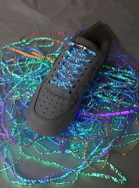 Lazy Magnet Metal Luminous Shoelaces Multicolor Magnetic Loc