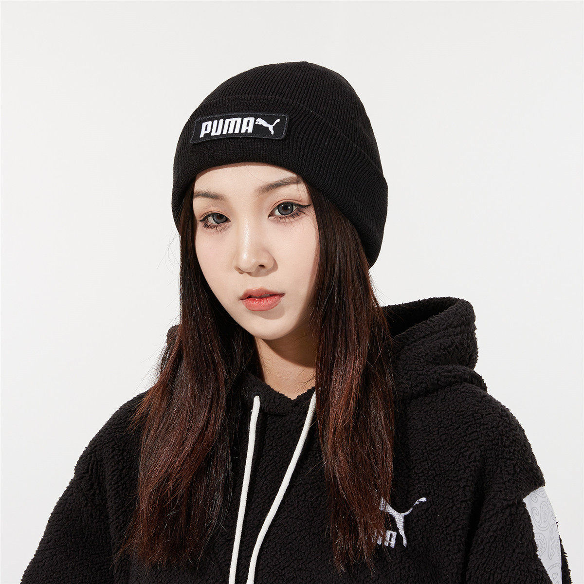 puma彪马毛线帽男帽女帽双层针织帽帽子运动帽时尚男子