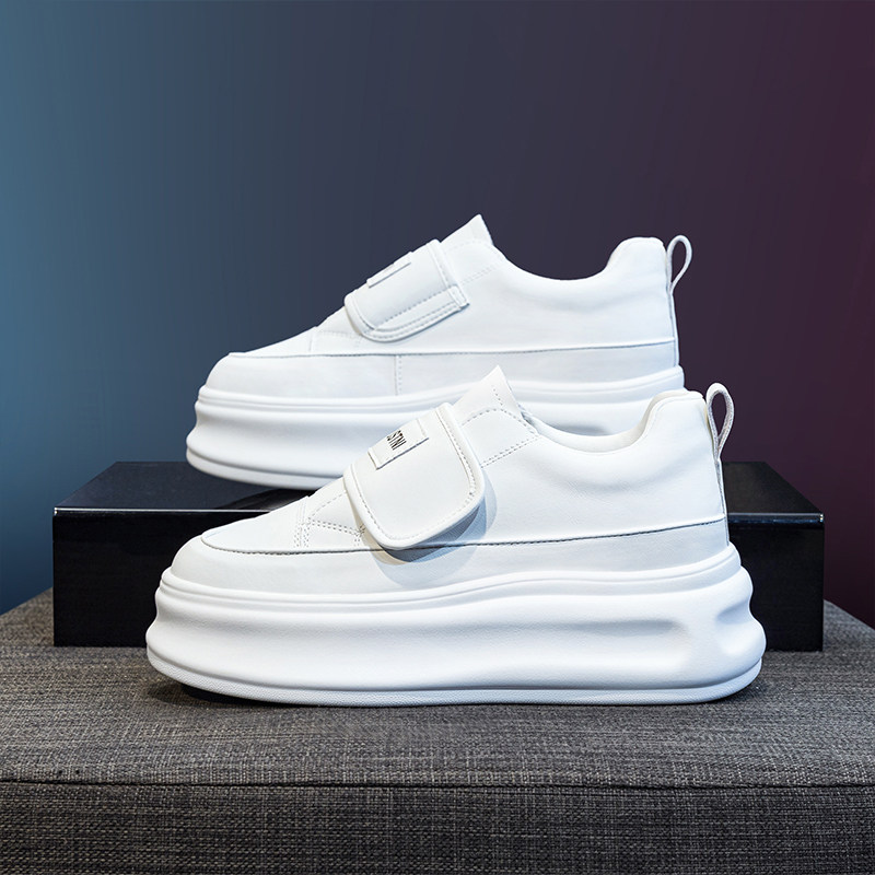 内增高小白鞋女2025秋季新款厚底松糕板鞋爆款小个子休闲乐福单鞋,淘宝优惠券,粉丝福利购,淘宝优惠卷