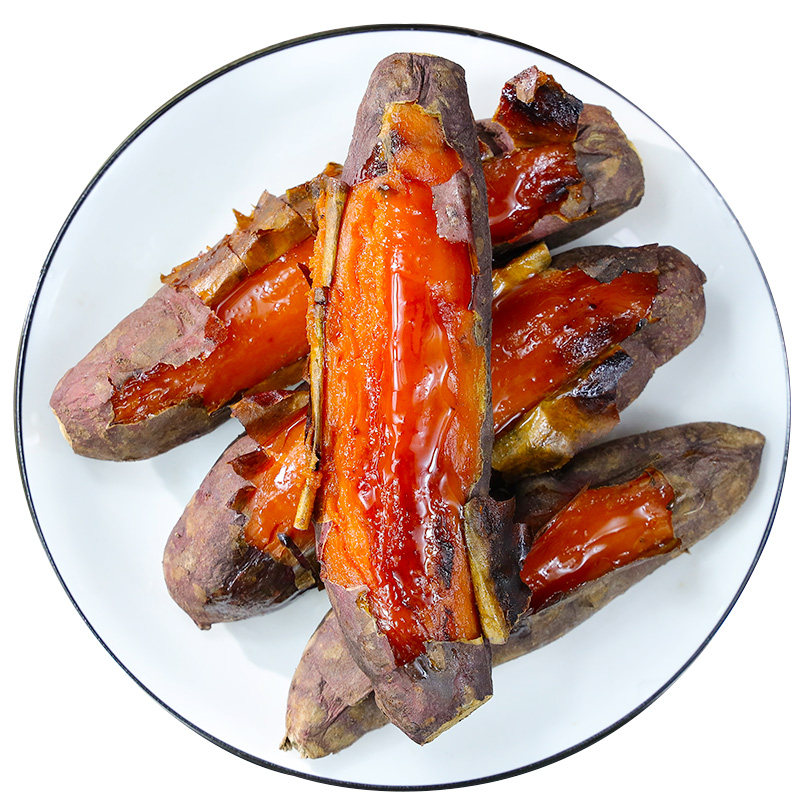 现挖烟薯25号新鲜10斤沙地香烤地瓜 五斗春番薯