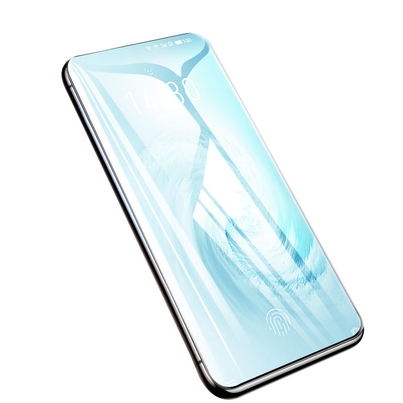 适用魅族note9钢化膜note8全屏v8覆盖m15手机膜x8抗蓝光pro7玻璃mx5防爆指纹保护膜贴膜全包无白边