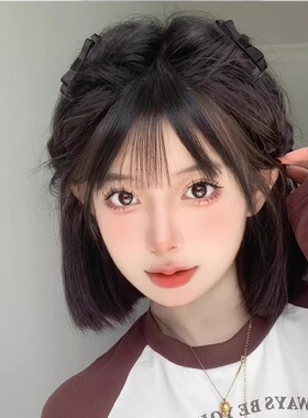 短发尴尬期蝴蝶结倒插梳侧边发夹