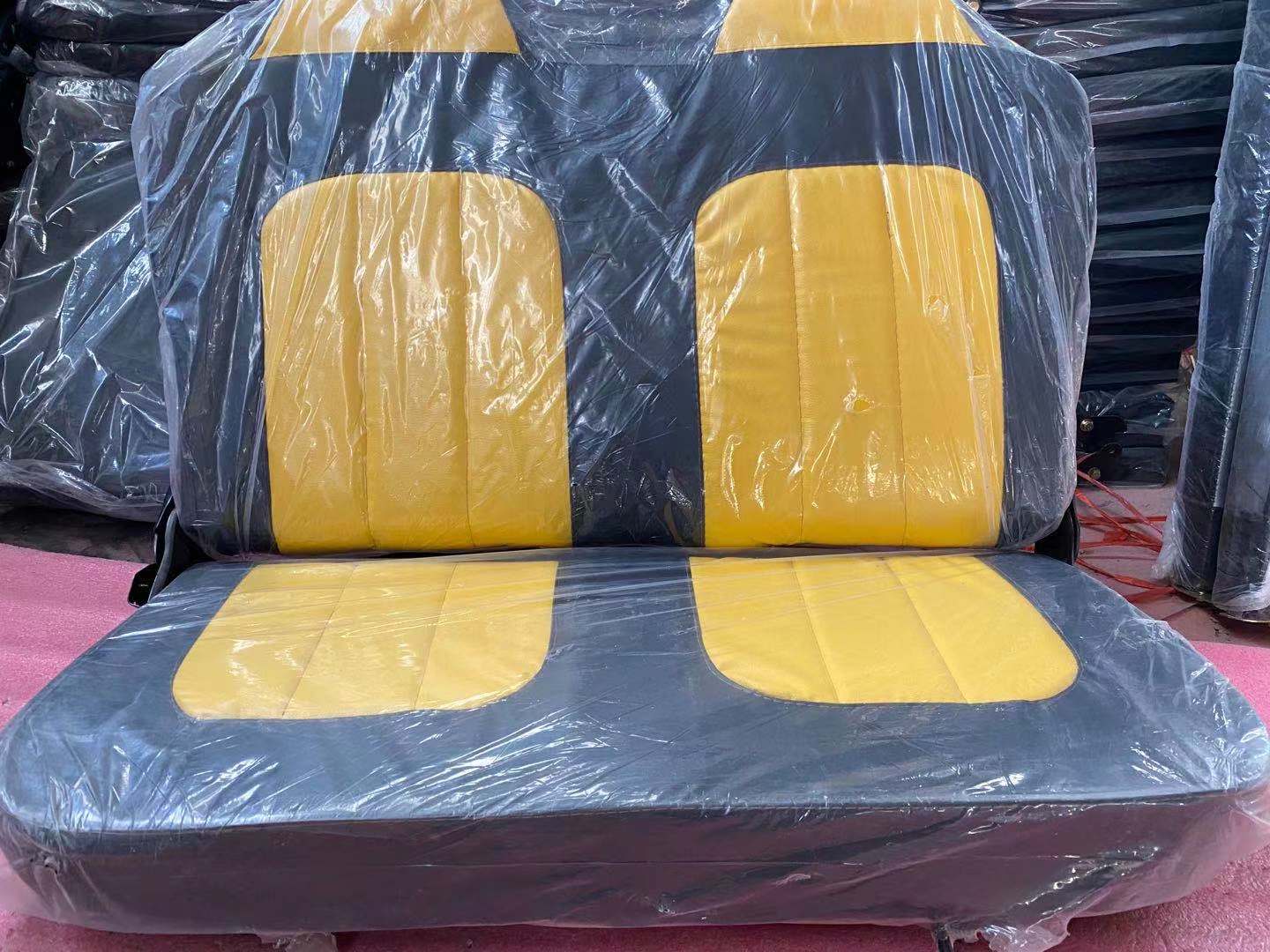 海宝宗申金彭封闭电动三轮车全封闭座椅加厚皮革包邮配件订做通用