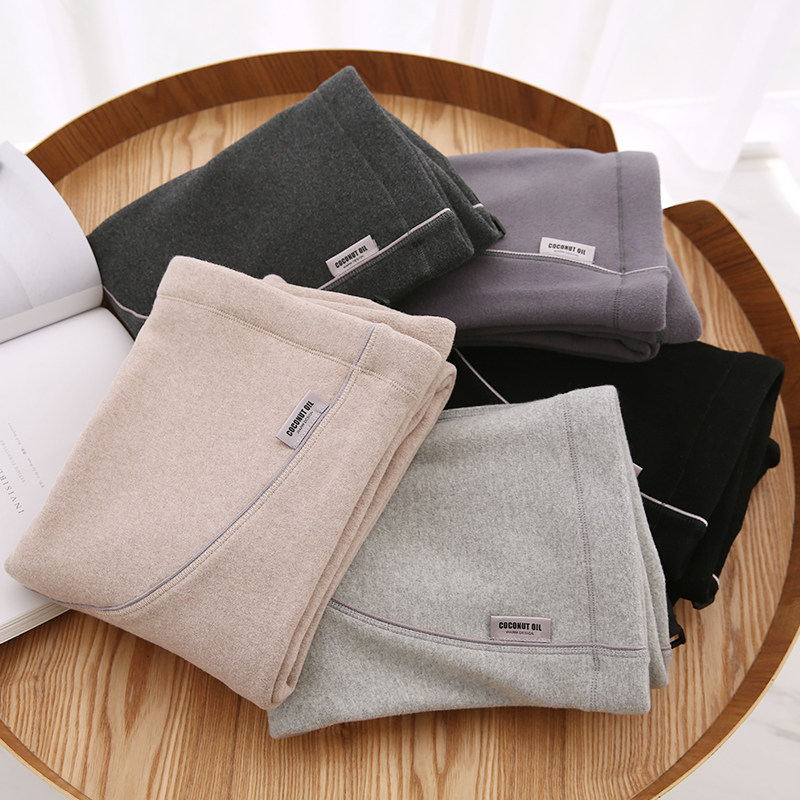 加绒加厚孕妇外穿潮妈高腰打底裤 夏娜莎孕妇打底裤