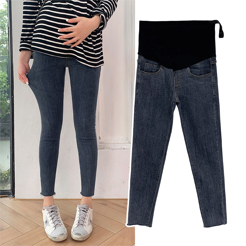 孕妇裤子春秋外穿时尚款弹力打底裤 夏娜莎孕妇打底裤