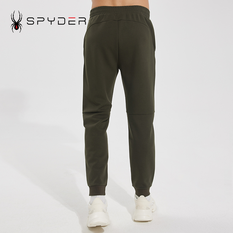 SPYDER新品男子TRAINING运动透气户外休闲裤直筒长裤子23CF505M - 图1