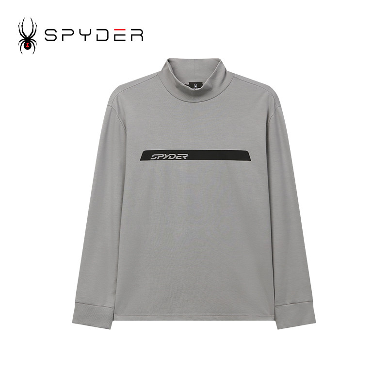 SPYDER秋冬新品男TRAINING系列舒适保暖弹力运动长袖T恤24CR401M,淘宝优惠券,粉丝福利购,淘宝优惠卷