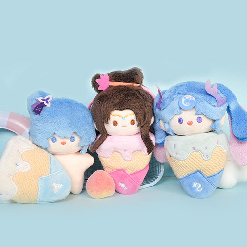 王者荣耀官网王者荣耀xNICE FUN 冰淇淋毛绒挂件可爱公仔玩具摆件周边