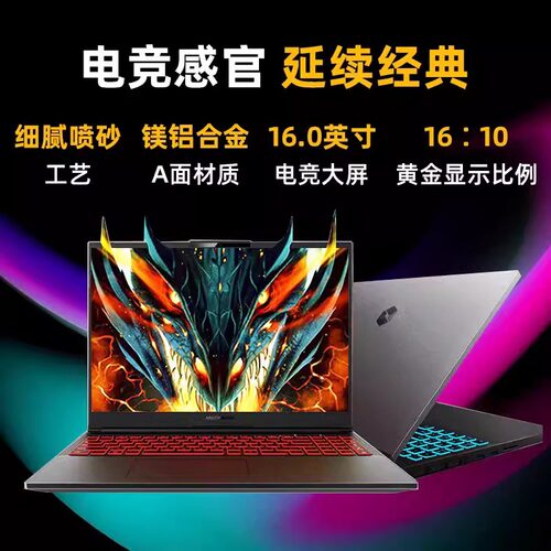 MECHREVO/机械革命 蛟龙16Pro R7-8845H/4060 - 图1