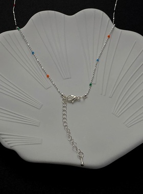 个性简约气质超仙百搭珍珠项链女