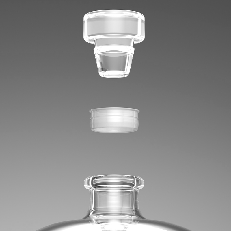 玻璃白酒瓶空瓶密封专用容器存储藏自酿分装食品级散白酒瓶子高档 - 图2
