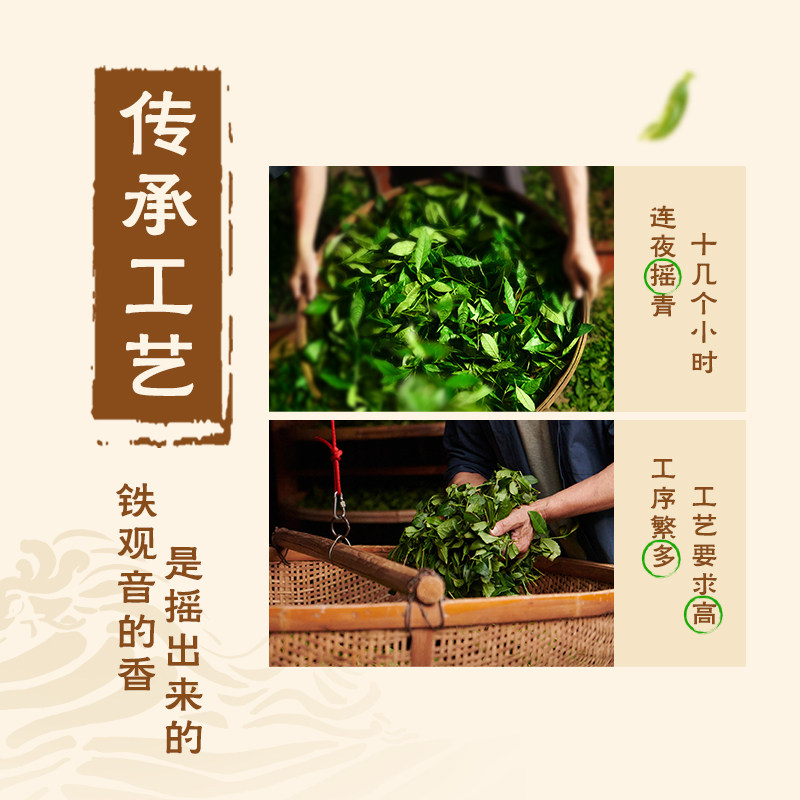 【茶的传人】闽南人的铁观音/云南人的普洱500ml*15 饮品饮料整箱