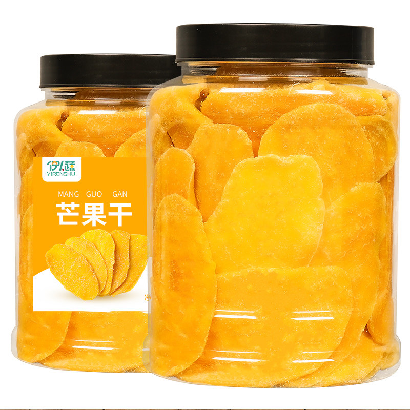泰国风味500g果脯芒果添加芒果干 伊人蔬食品芒果干
