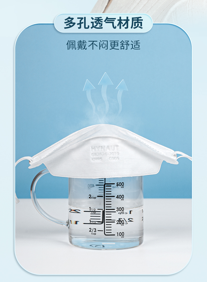 口罩KN95現貨海氏海諾成人魚嘴型柳葉型口罩4層防護防飛沫顆粒物_好好賣醫療器械專營店_保健用品