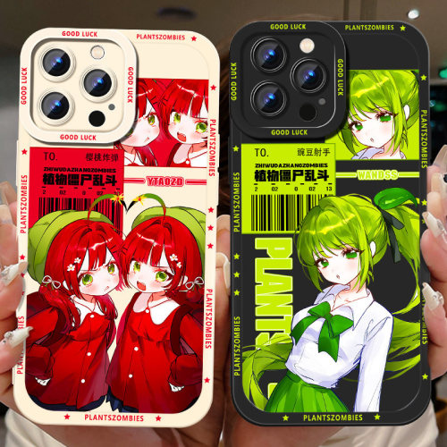 适用OPPO RENO16手机壳15c/14/13/12/11/10pro+植物大战僵尸findx9/8s+/7ultra拟人se向日葵r17豌豆6/5/4/3套 - 图3