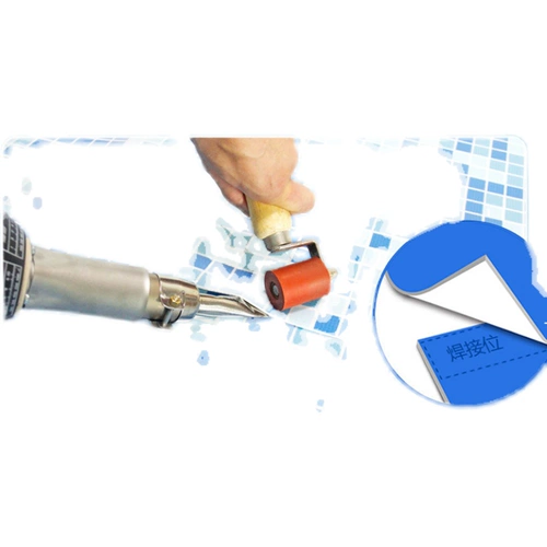 Защитная пленка для бассейна, небольшой бытовой наземный бассейн, керамическая плитка, противоскользящая водонепроницаемая сетка из ПВХ, клейкая пленка, подводная подкладка