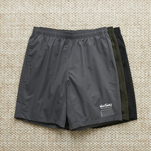 现货 WILDTHINGS EASY SHORTS 吸湿速干轻量弹性直筒简约休闲短裤 - 图0