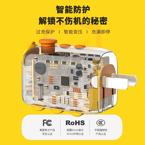 Apple, совместимый iPhone 13, зарядное устройство, поезд с зарядкой, мобильный телефон, складной планшетный штекер, милый комплект, iphone, 20W