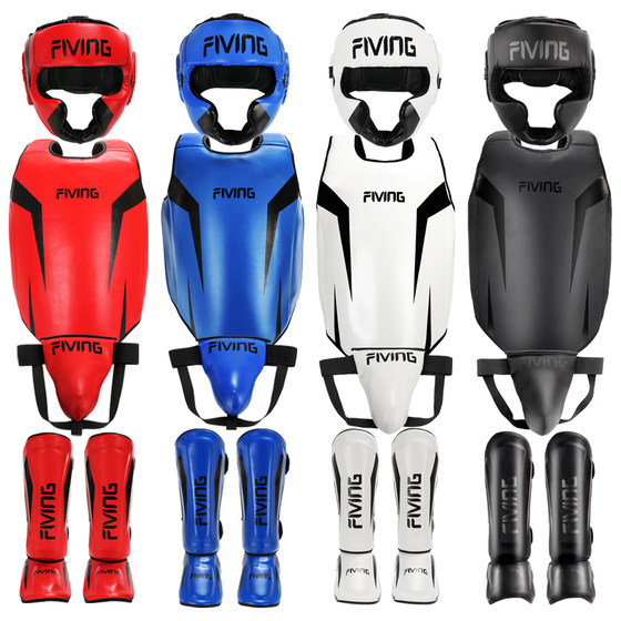 FIVING Muay Thai Sanda leg guards and shin guards