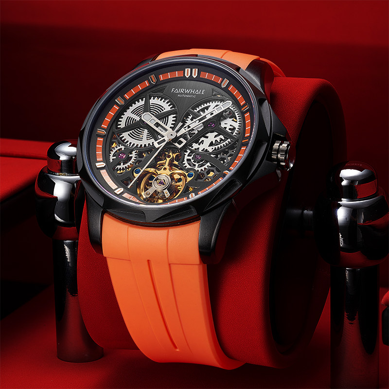 马克华菲新款男士全自动正品机械表 马克华菲手表国产腕表