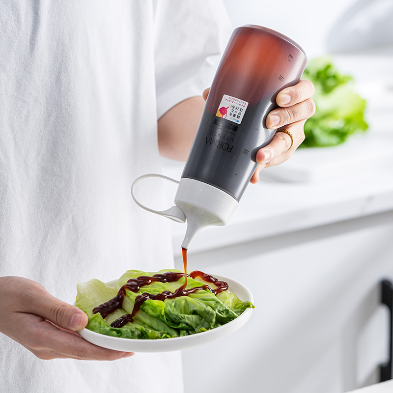 ASVEL耗油分装瓶番茄酱沙拉酱挤压瓶厨房家用调料瓶食品级蜂蜜瓶 - 图2