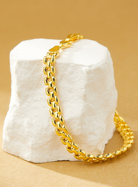 ADHORA意大利S925银6m空心仙人掌表带中性风手链送女友送闺蜜