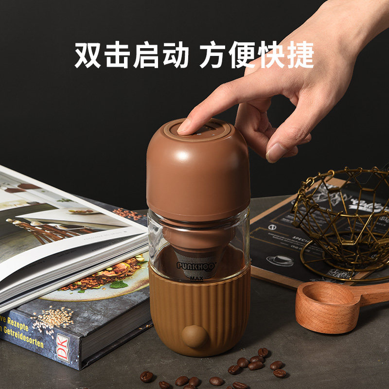 胖虎全自动研磨一体咖啡机家用小型 胖虎咖啡机